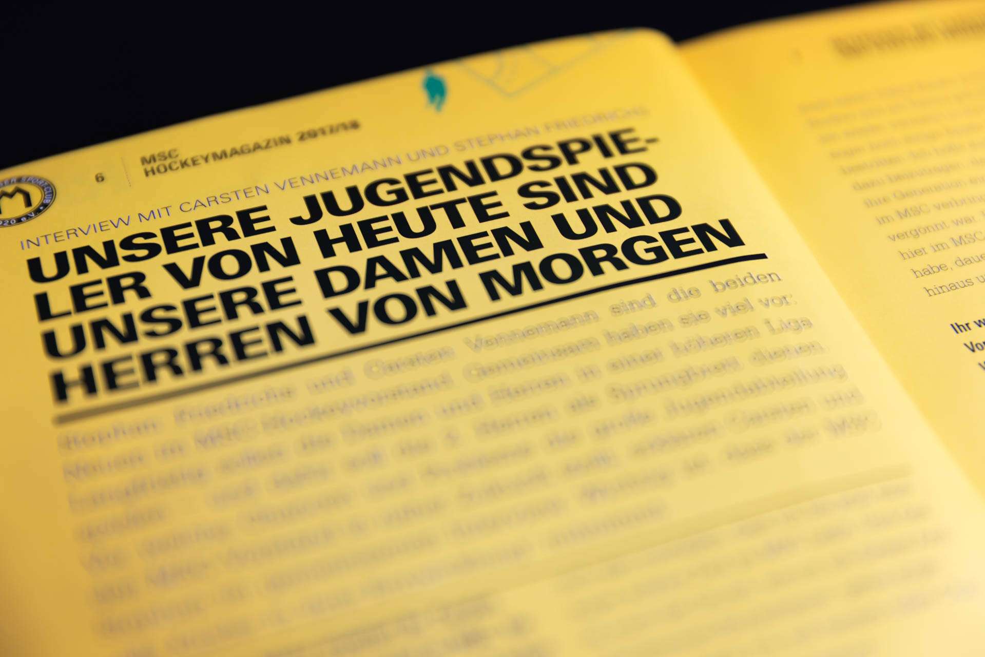 Details MSC-Magazin Hockey 2017/18