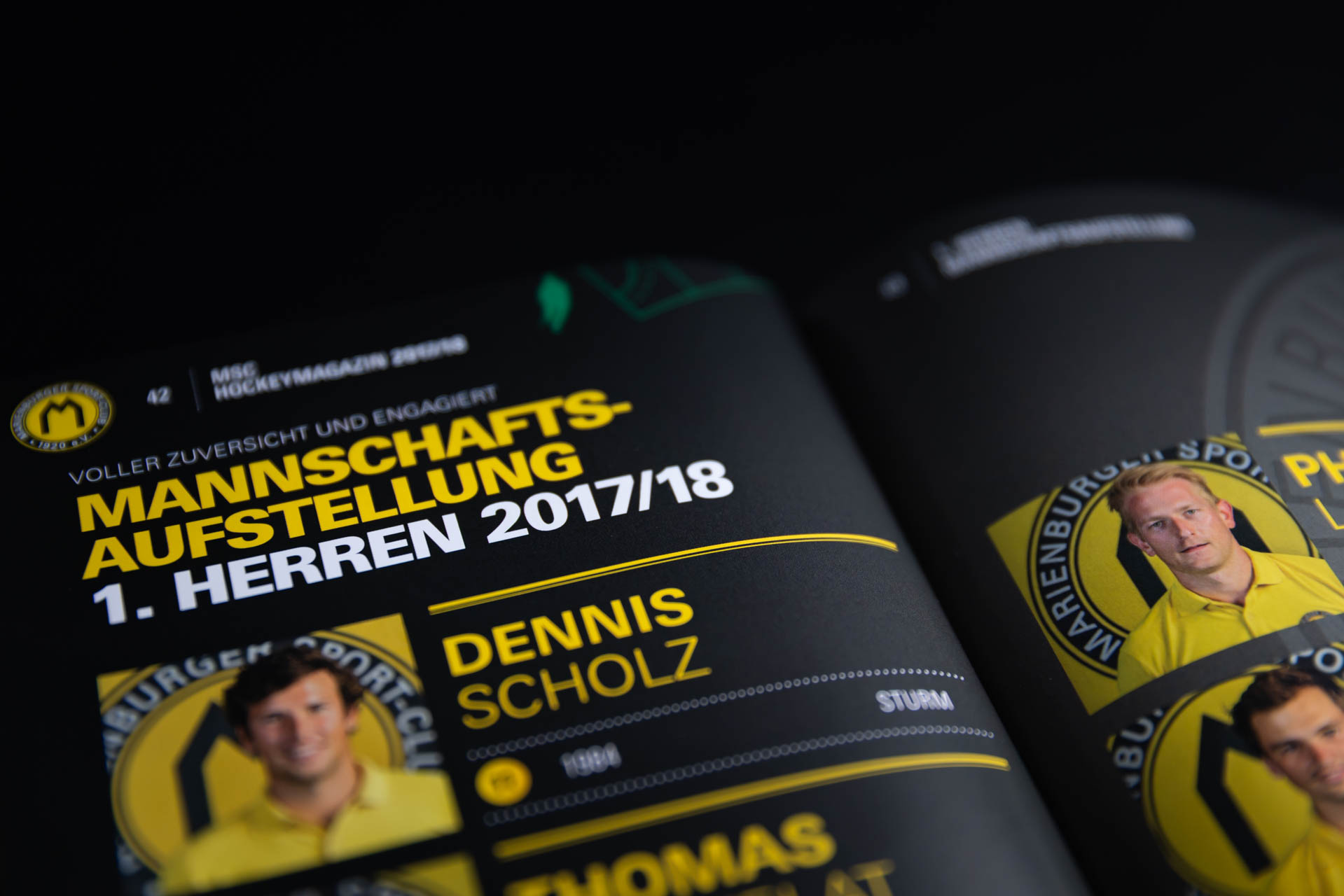 Details MSC-Magazin Hockey 2017/18